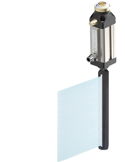 Wirbelrohr zur Kühlung von großen Flächen