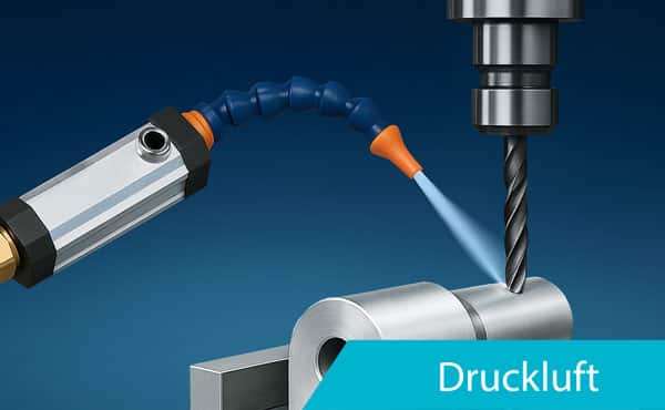 Beispielbild eines Wirbelrohrs im Einsatz